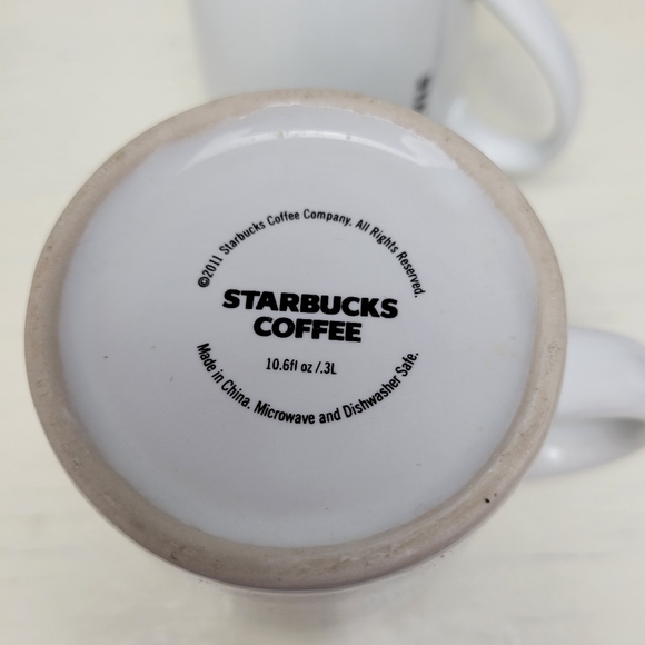Starbucks Coffee Cups Original Mugs Set of 2 - Picture 7 of 8
